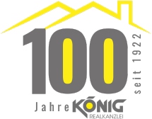 Logo: König Realkanzlei - 100 Jahre